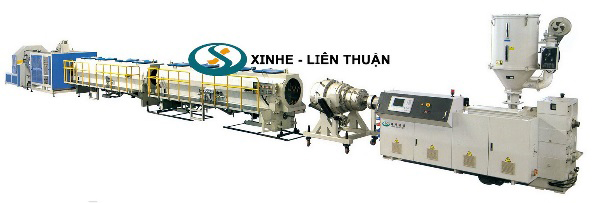 Tổ hợp dây chuyền đùn nhựa, sản xuất ống nhựa