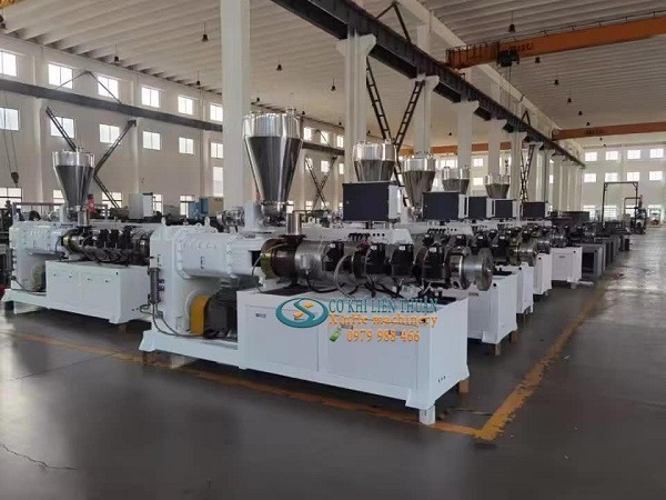 Dây chuyền sản xuất hạt nhựa tiết kiệm điện năng, công suất lớn, độ bền cao