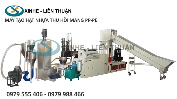 Máy tạo hạt nhựa Liên Thuận xử lý triệt để hiện tượng bám dính vật liệu, vận hành thông suốt liên tục