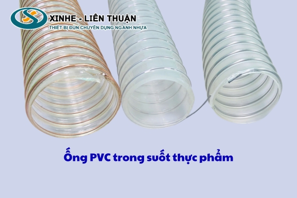 Ống nhựa PVC trong suốt thực phẩm đảm bảo an toàn trong dây chuyền sản xuất và dẫn truyền