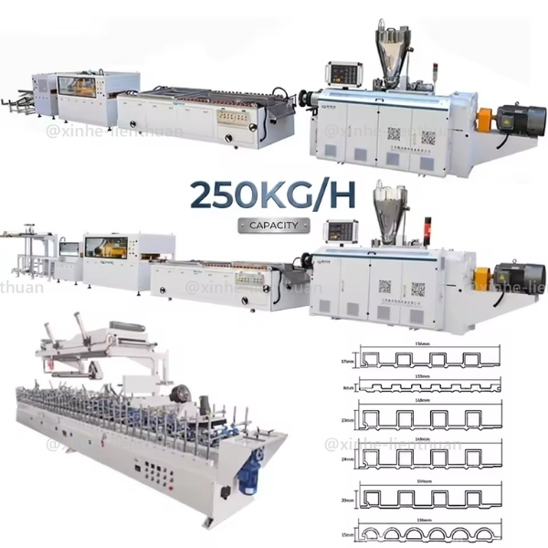 Liên Thuận cung cấp dây chuyền sản xuất tấm ốp nhựa đồng bộ, giúp tối ưu vận hành
